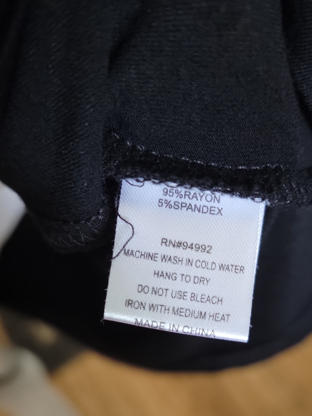 Patrizia Luca Black Draped Tunic Top - Picture 6 of 8